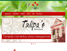 Tablet Screenshot of floriculturatulipas.com.br